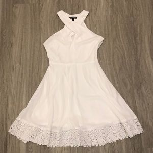 NWOT White mini summer dress